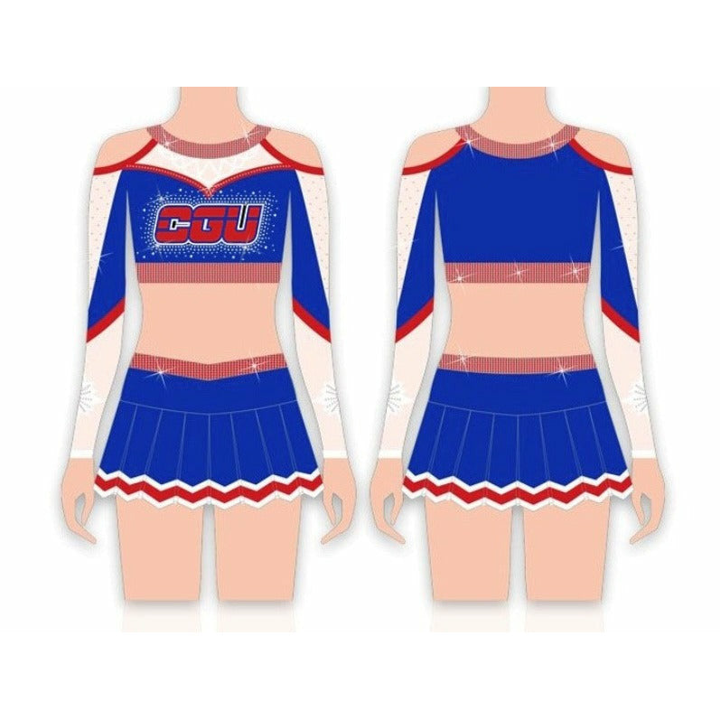 Custom Cheer Uniform 1022 Cheer Girlz United Custom Cheer Uniform 1022 Cheer Girlz United
