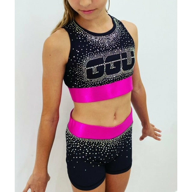 Custom Team Sports Bra and Shorts 3056 – Cheer Girlz United