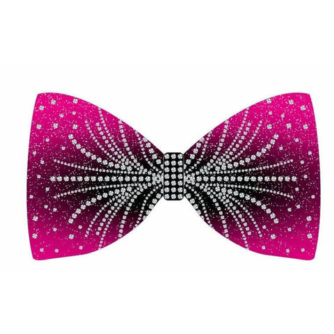 Custom Ombre Tailless Cheer Bows 5007