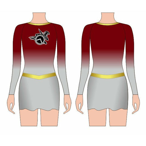 Custom Ombre Cheer Uniform 1047