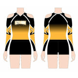 Custom Sublimated Cheer Uniform w Shell 1058