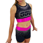 Custom Team Sports Bra and Shorts 3056