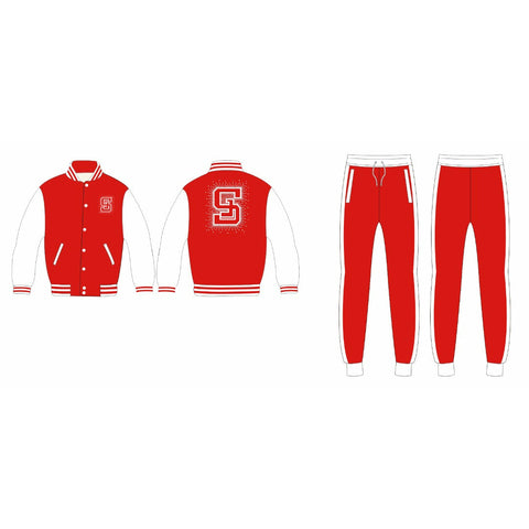 Varsity Jacket with Tracksuit Pant 3414